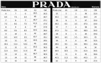 prada size 44|prada waist size chart.